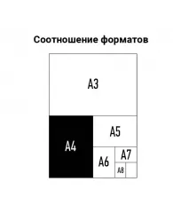 Пленка для ламинирования А4 OfficeSpace 216*303мм, 250мкм, глянец, 100л.