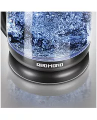 Чайник электрический Redmond RK-G178, 1,7л, 2200Вт, с подсветкой, стекло/пластик