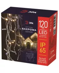 Электрогирлянда LED Бахрома 2x1 м хол.белый свет 120 LED Б0051891