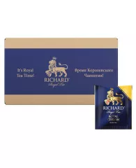Чай RICHARD "Royal Ceylon" черный, 200 пакетиков в конвертах по 2 г, 100182