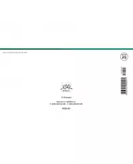 Открытка С Днем рождения,орнамент золотой фольгой 10,5х21см 10шт/уп 1528-03