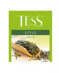 Чай Tess "Style", зеленый, 100 пакетиков, целлофановый пакет