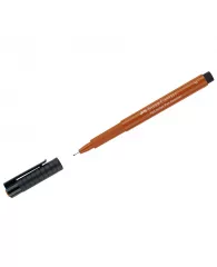 Ручка капиллярная Faber-Castell "Pitt Artist Pen Fineliner F" цвет 188 сангина, 0,5мм