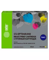 Картридж струйный Cactus CS-EPT04A440 жел. для Epson WF-C8190/C8690