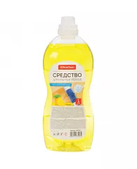 Средство для мытья полов OfficeClean "Антибактериальное. Лимон", 1л