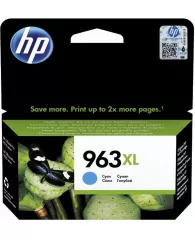 Картридж струйный HP 963 3JA27AE голубой (1600стр.) для HP OfficeJet Pro 901x/902x HP