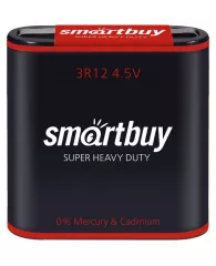 Батарейки Smartbuy солевая 3R12/1S 1шт/бл (SBBZ-3R12-1S)