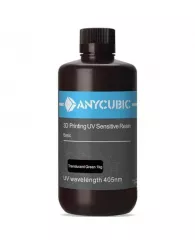 Фотополимер Anycubic Basic, полупрозрачный зеленый, 1 кг