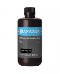 Фотополимер Anycubic Basic, светло-бежевая, 1 кг