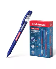 Ручка роллер ErichKrause® Metrix®, цвет чернил синий