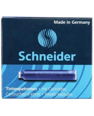 Картриджи чернильные SCHNEIDER (Германия), комплект 6 шт., картонная коробка, кобальтовые синие, 660