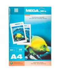 Фотобумага для цветной струйной печати ProMEGA jet односторонняя (матовая, А4, 160 г/кв.м, 25 листов