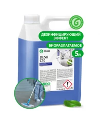 Средство моющее c дезинфицирующим эффектом 5 кг GRASS DESO C10, концентрат, 125191