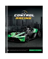 Дневник 1-11 кл. 40л. (твердый) ArtSpace "Control racing", матовая ламинация