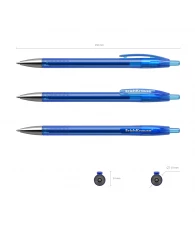 Ручка гелевая ErichKrause® R-301 Original Gel Matic автомат синяя