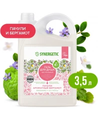 Гель для душа SYNERGETIC Пачули и ароматный бергамот 3,5 л