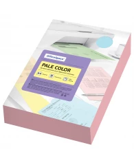 Бумага цветная OfficeSpace "Pale Color", А4, 80г/м², 500л., (розовый)