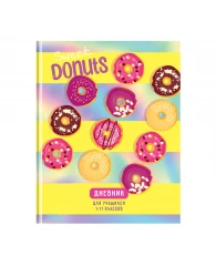 Дневник 1-11 кл. 48л. (твердый) BG "Sweet donuts", глянцевая ламинация