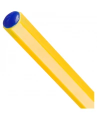 Ручка шариковая неавтоматическая Attache Economy, синий 0,7 мм,оранж корпус