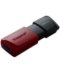 Флеш-диск 128GB KINGSTON DataTraveler Exodia M, разъем USB 3.2, черный/красный, DTXM/128GB