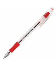 Ручка шариковая масляная с грипом BRAUBERG "Model-XL" ORIGINAL, КРАСНАЯ, узел 0,7 мм, линия письма 0