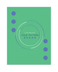 Тетрадь на кольцах А5, 120л., BG "Your pattern", глянцевая ламинация