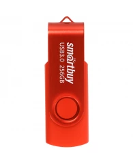 Флеш-диск Smart Buy "Twist"  256GB, USB 3.0 Flash Drive, красный