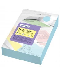 Бумага цветная OfficeSpace "Pale Color", А4, 80г/м², 500л., (голубой)
