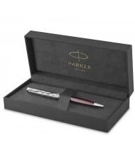 Ручка шариковая Parker "Sonnet Metal @ Red Lacquer СT" черная, 1,0мм, поворот., подарочная упаковка