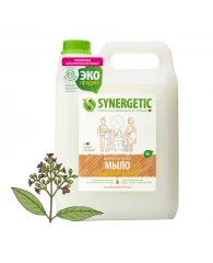 Мыло жидкое Synergetic "Миндальное молочко", канистра, 5л