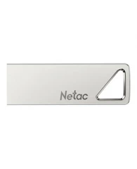 Флеш-диск 8GB NETAC U326, USB 2.0, серебристый, NT03U326N-008G-20PN