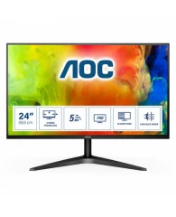 Монитор AOC 24B1H 23.6" (60 см)/1920x1080/16:9/VA/5ms/250cd/HDMI/VGA/черный