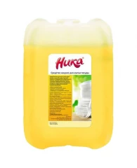 Средство для мытья посуды 5 кг, НИКА "Лимон", жидкое