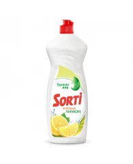 Средство для мытья посуды Sorti Лимон (с ароматом лимона) 900 г