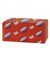 Салфетки бумажные Luscan Profi Pack 24х24 см оранжевые 1-слойные 400 штук в упаковке