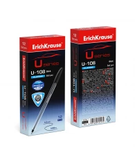 Ручка шариковая ErichKrause® U-108 Stick Classic 1.0, Ultra Glide Technology, цвет чернил черный