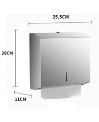 Диспенсер для полотенец лист V-слож металл_M-5823