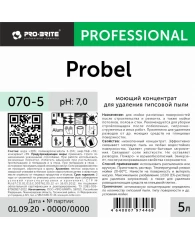 Моющее средство для удаления гипсовой пыли Pro-Brite Probel 5 л (концентрат)