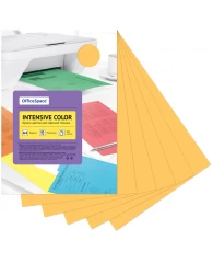 Бумага цветная OfficeSpace "Intensive Color", A4, 80 г/м², 100л., (оранжевый)