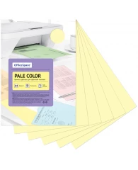 Бумага цветная OfficeSpace "Pale Color", A4, 80 г/м², 100л., (оранжевый)