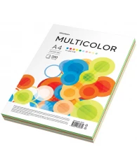 Бумага цветная OfficeSpace "Multicolor", A4, 80 г/м², 200л., (10 цветов)