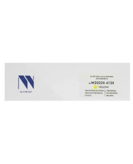 Картридж лазерный NV PRINT (NV-W2032X) для HP Color LaserJet M454dn/M454dw, желтый, ресурс 6000 стра