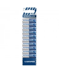 Батарейки Ergolux Alkaline BP12 LR03 ПРОМО LR03 BP12 1.5В 12 шт/уп