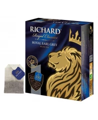 Чай Richard Royal Earl Grey черный, 100 пак 13944