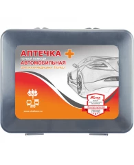 Аптечка первой помощи автомобильная ф.38. 54054 пр. №260н пластик.бокс