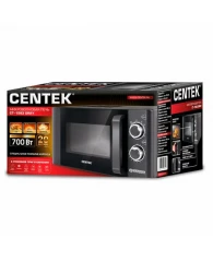 Микроволновая печь CENTEK CT-1583, объем 20 л, мощность 700 Вт, механическое управлен, CT-1583 Gray