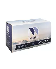 Картридж лазерный NV PRINT (NV-CE401A) для HP LaserJet Pro M570dn/M570dw, голубой, ресурс 6000 стр.