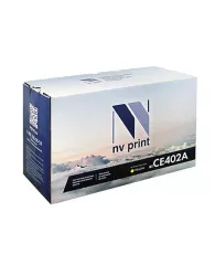 Картридж лазерный NV PRINT (NV-CE402A) для HP LaserJet Pro M570dn/M570dw, желтый, ресурс 6000 стр.