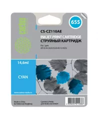 Картридж струйный CACTUS (CS-CZ110AE) для HP Deskjet I3525/5525/4515/4525, голубой