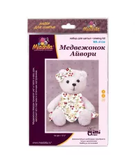 Набор для изготовления игрушки Miadolla "Медвежонок Айвори"